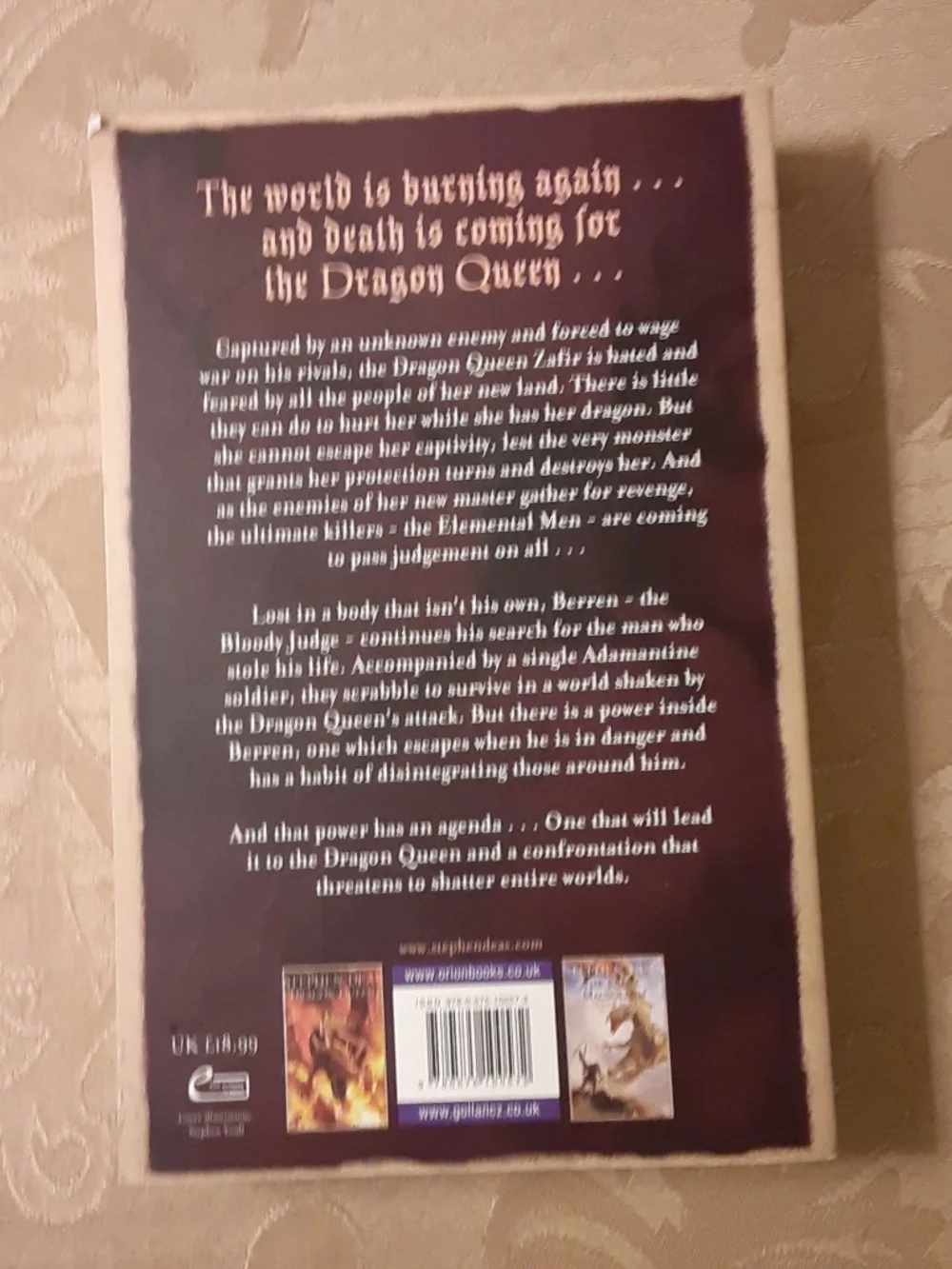 Stephen Deas The Spirited Gods Paperback Book